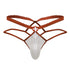 CandyMan 99833 Murse Thongs Color Red-White